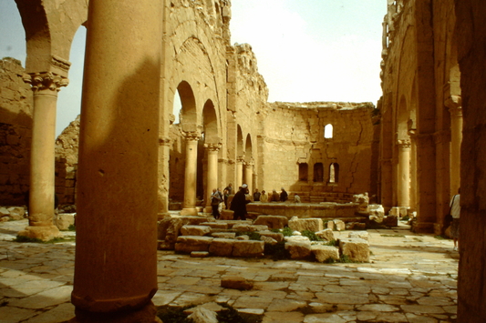 Vorschaubild Rusafa (Al-Resafa, Syrien), Basilika A,Foto von 2001